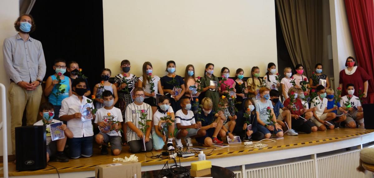 5b 2020 mit Frau Heinrich und Herrn Vorthmann