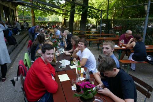 Amerikaaustausch Abschlussabendessen SchülerInnen_ergebnis