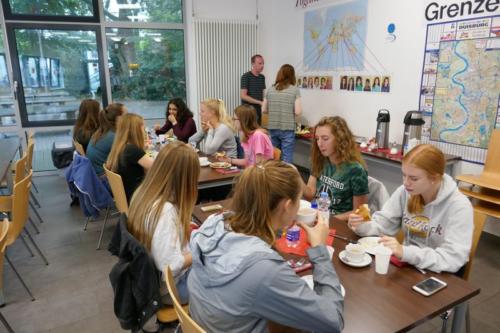 Amerikaaustausch gemeinsames Frühstück_ergebnis