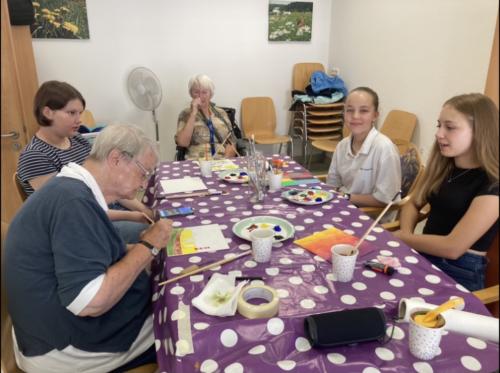 Jung trifft Alt - Traumreise und Malen